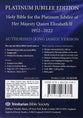 KJV Royal Ruby Platinum Jubilee Bible Purple (Black Letter Edition)