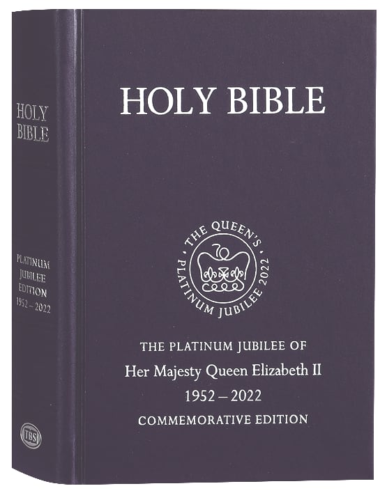 KJV Royal Ruby Platinum Jubilee Bible Purple (Black Letter Edition)