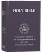 KJV Royal Ruby Platinum Jubilee Bible Purple (Black Letter Edition)