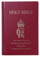KJV Holy Bible the Coronation of His Majesty King Charles III 6 May 2023 Commemorative Edition Burgundy