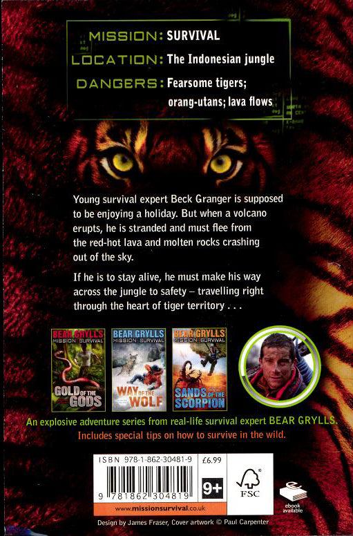 Tracks of the Tiger (#04 in Mission Survival Series)