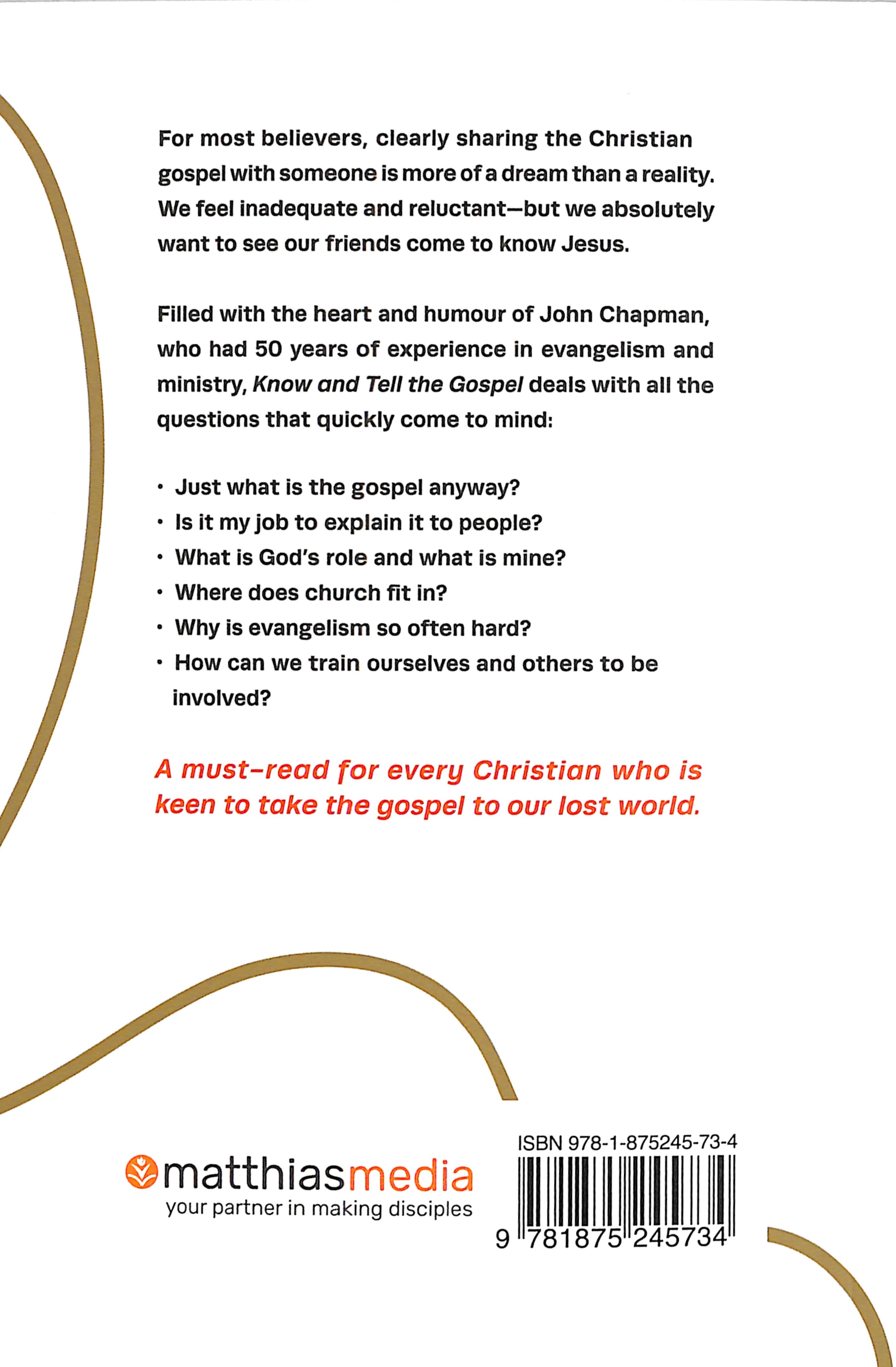 Know & Tell the Gospel