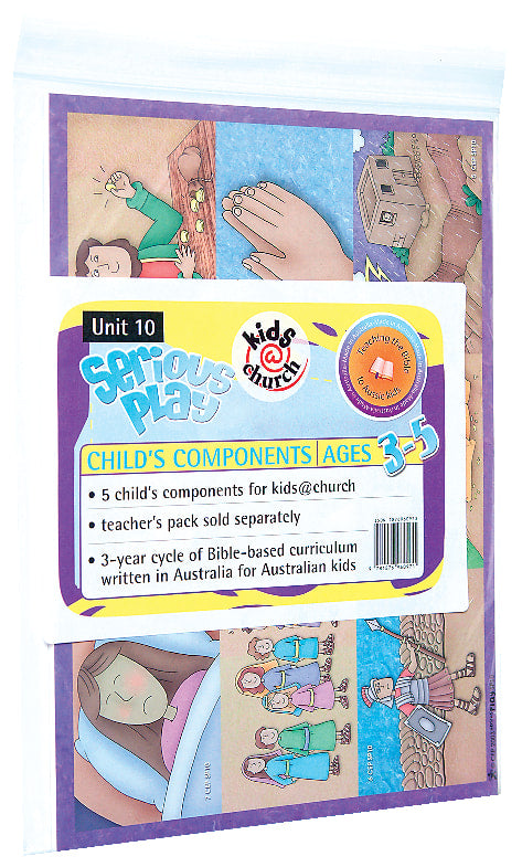 Kids@Church 10: Sp10 Ages 3-5 Child Component (Serious Play) (Kids@church Curriculum Series)