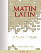 Teacher's Text (#01 in Matin Latin Series)