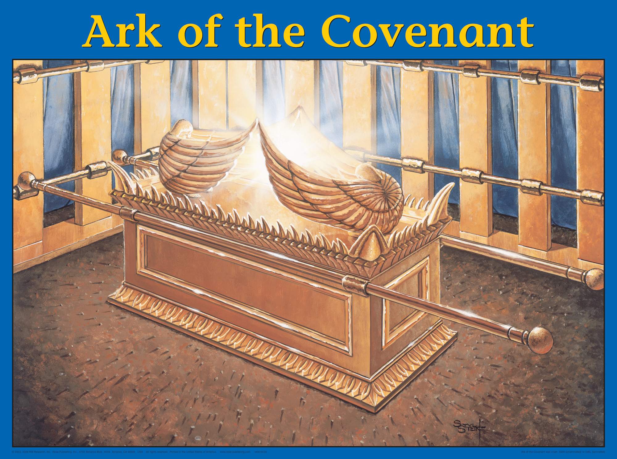 Wall Chart: Ark of the Covenant (Laminated)