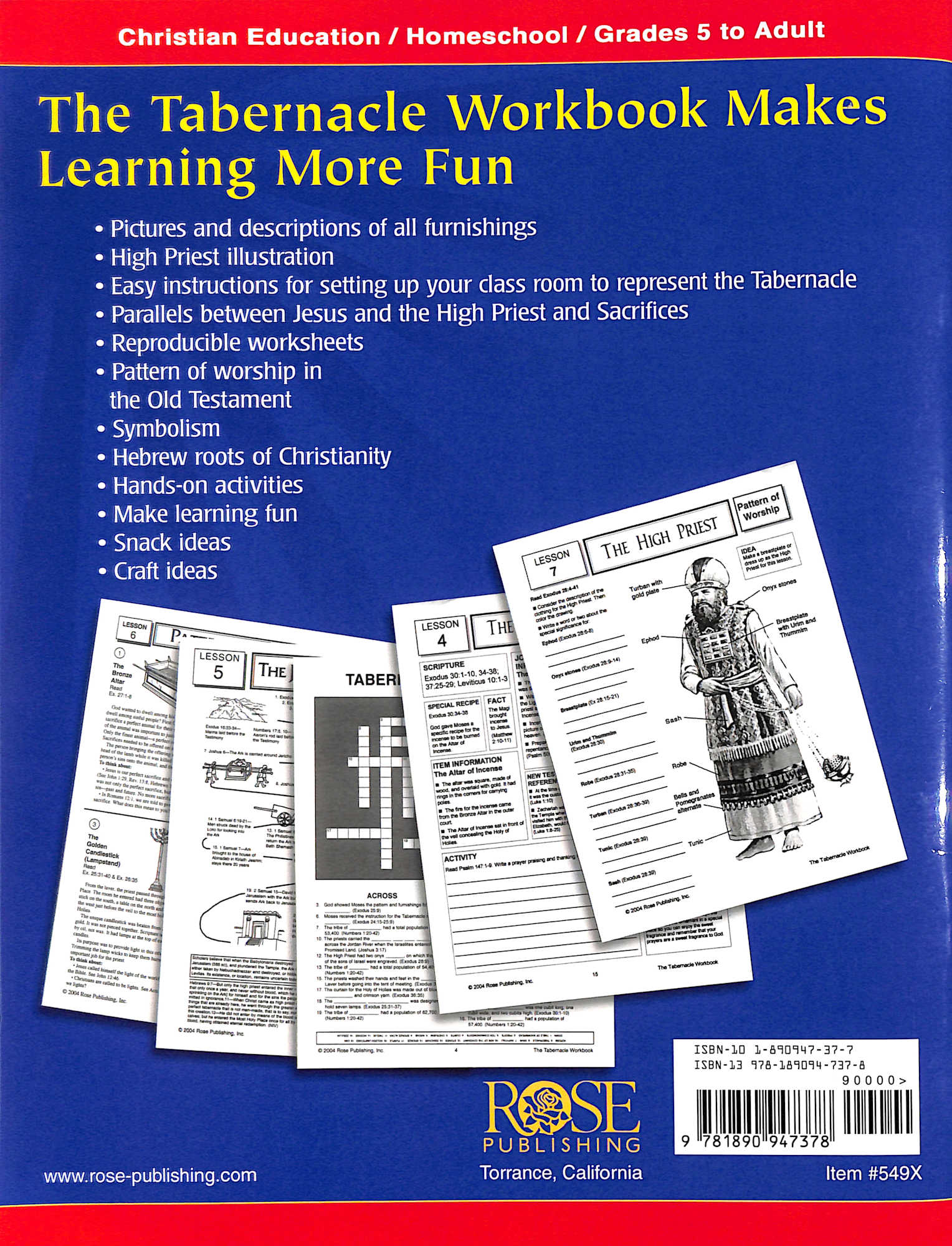 The Tabernacle Workbook
