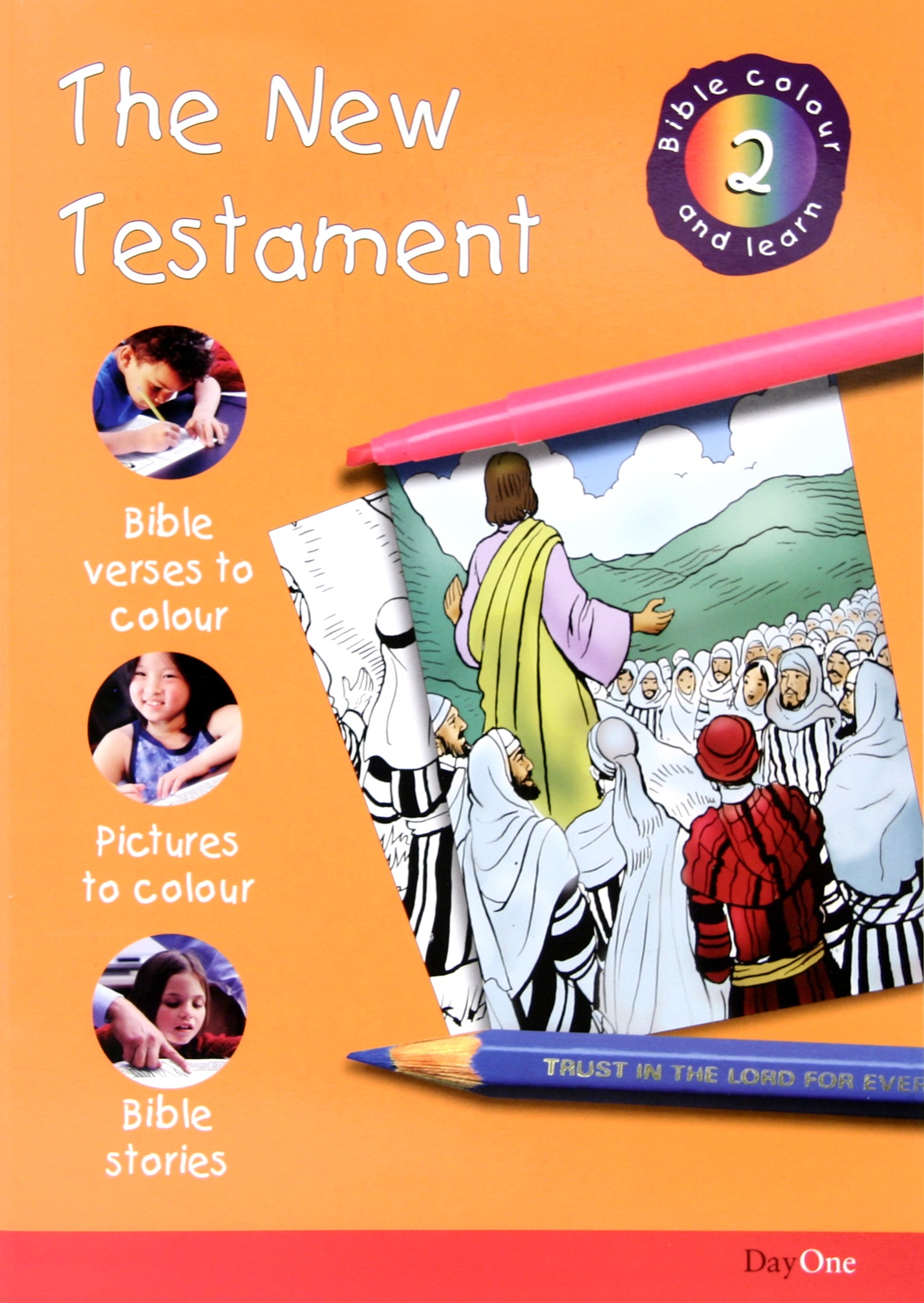 The New Testament (#02 in Bible Colour And Learn Series)