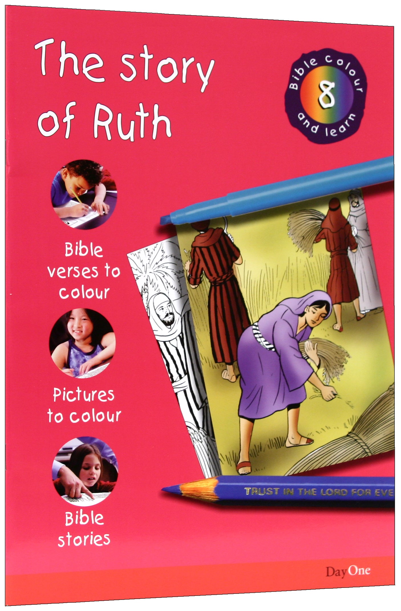 The Story of Ruth (#08 in Bible Colour And Learn Series)