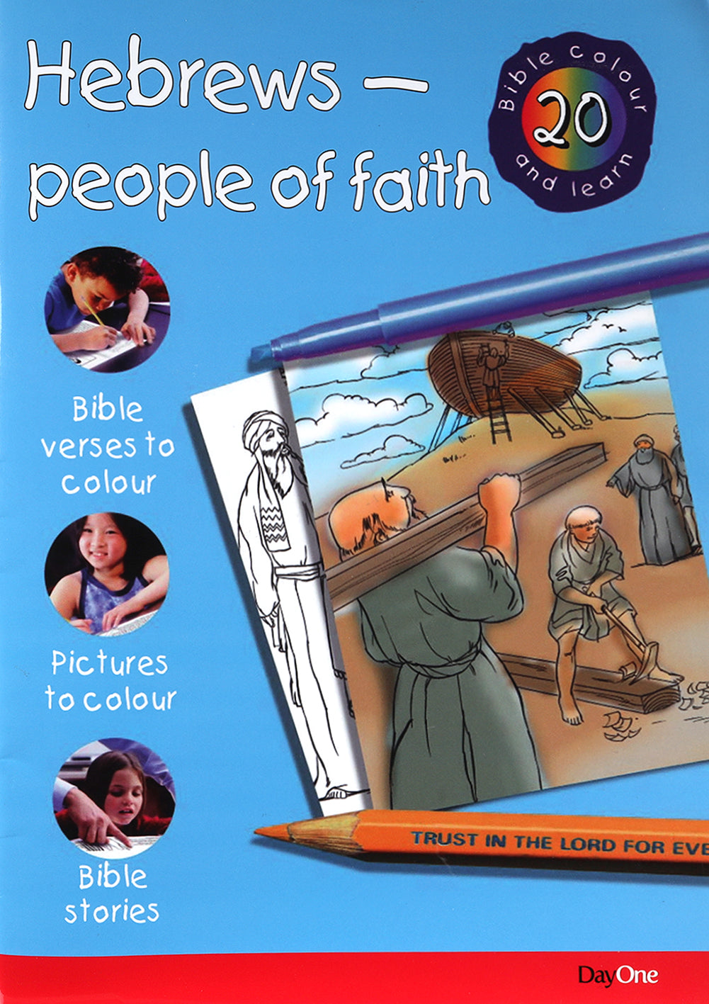 Hebrews - People of Faith (#20 in Bible Colour And Learn Series)