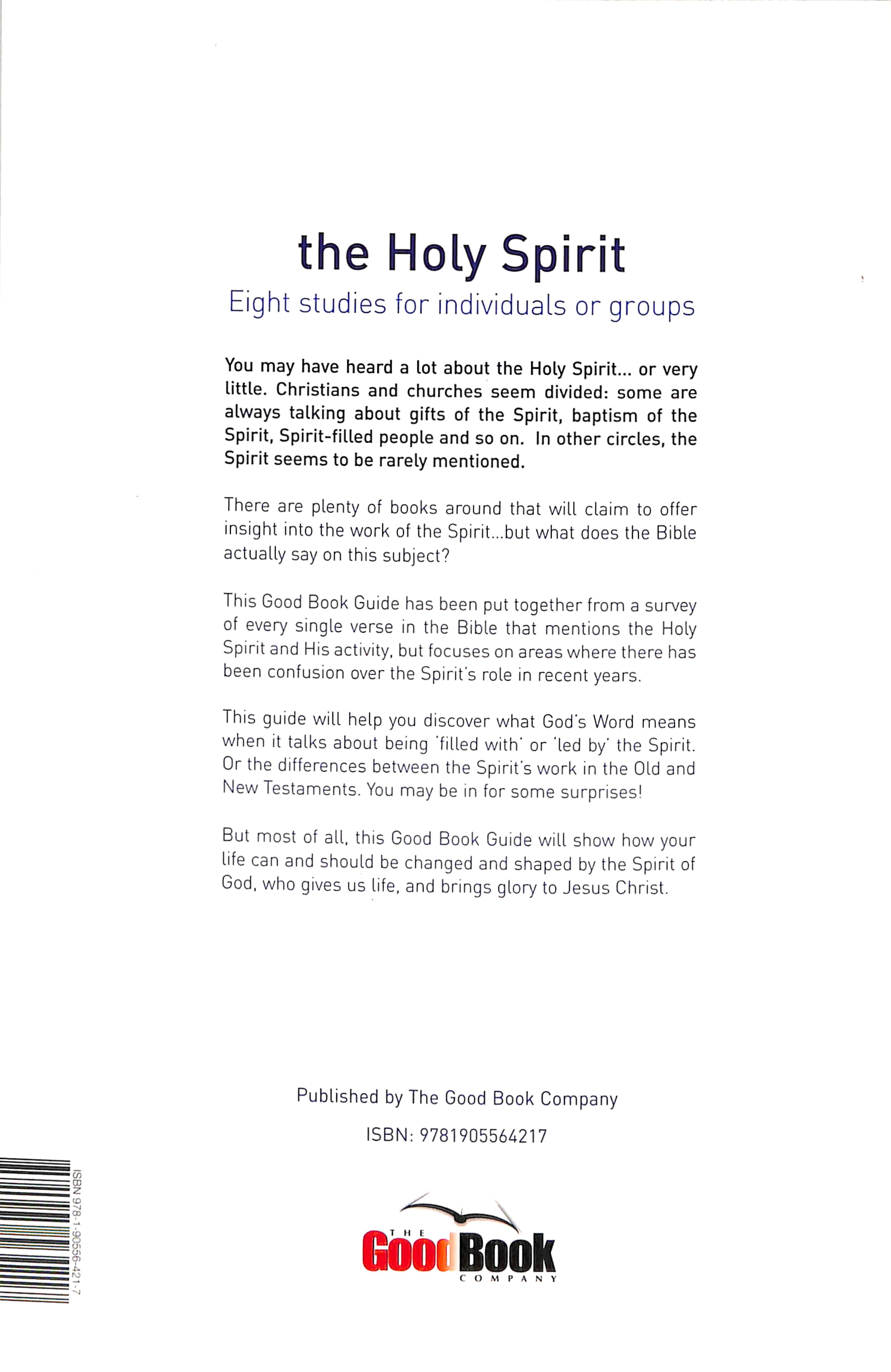 The Holy Spirit (Good Book Guides Series)