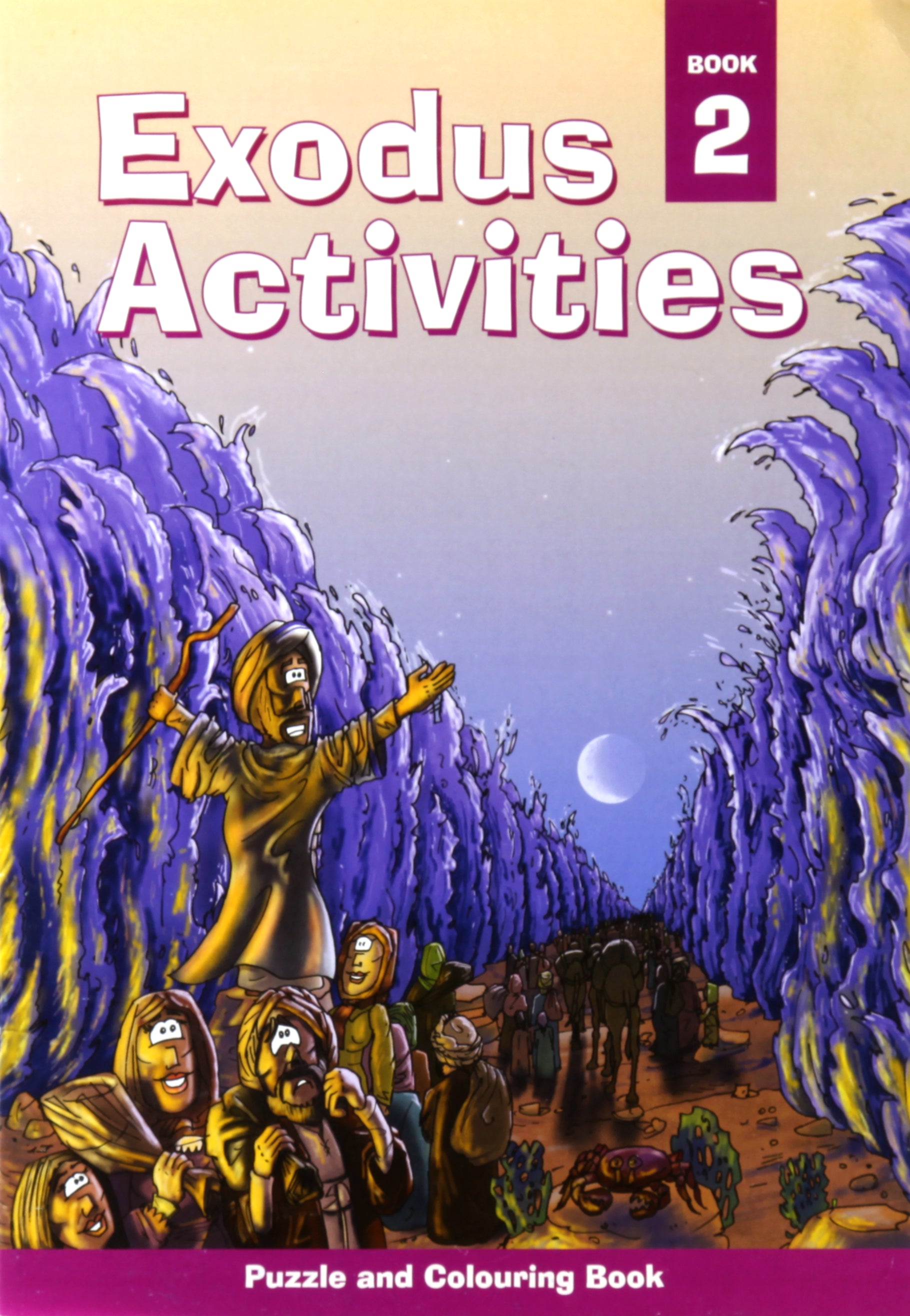 Puzzle and Colouring #02: Exodus Activities