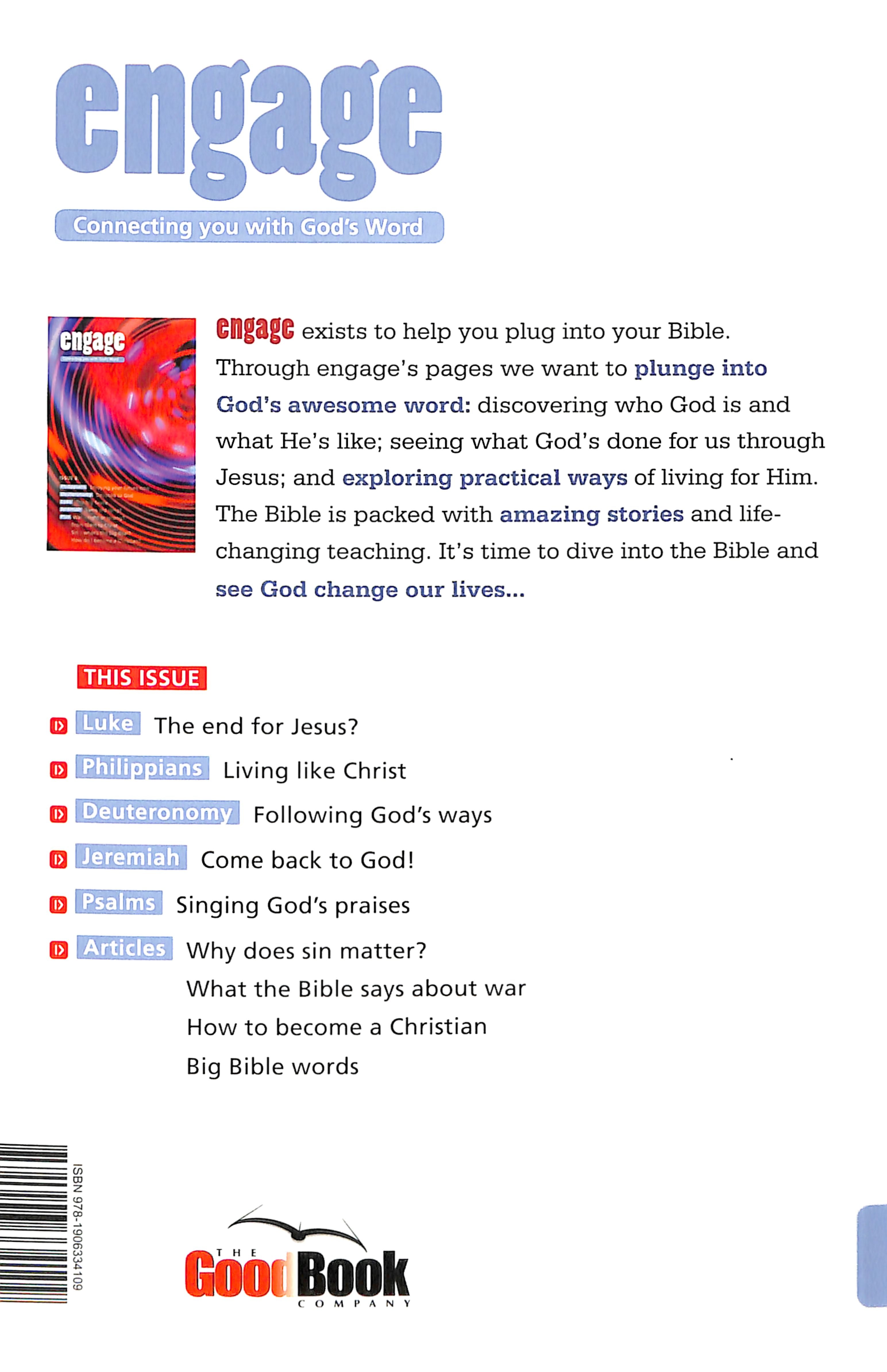 Philippians, Deuteronomy, Luke and Jeremiah (#08 in Engage Series)
