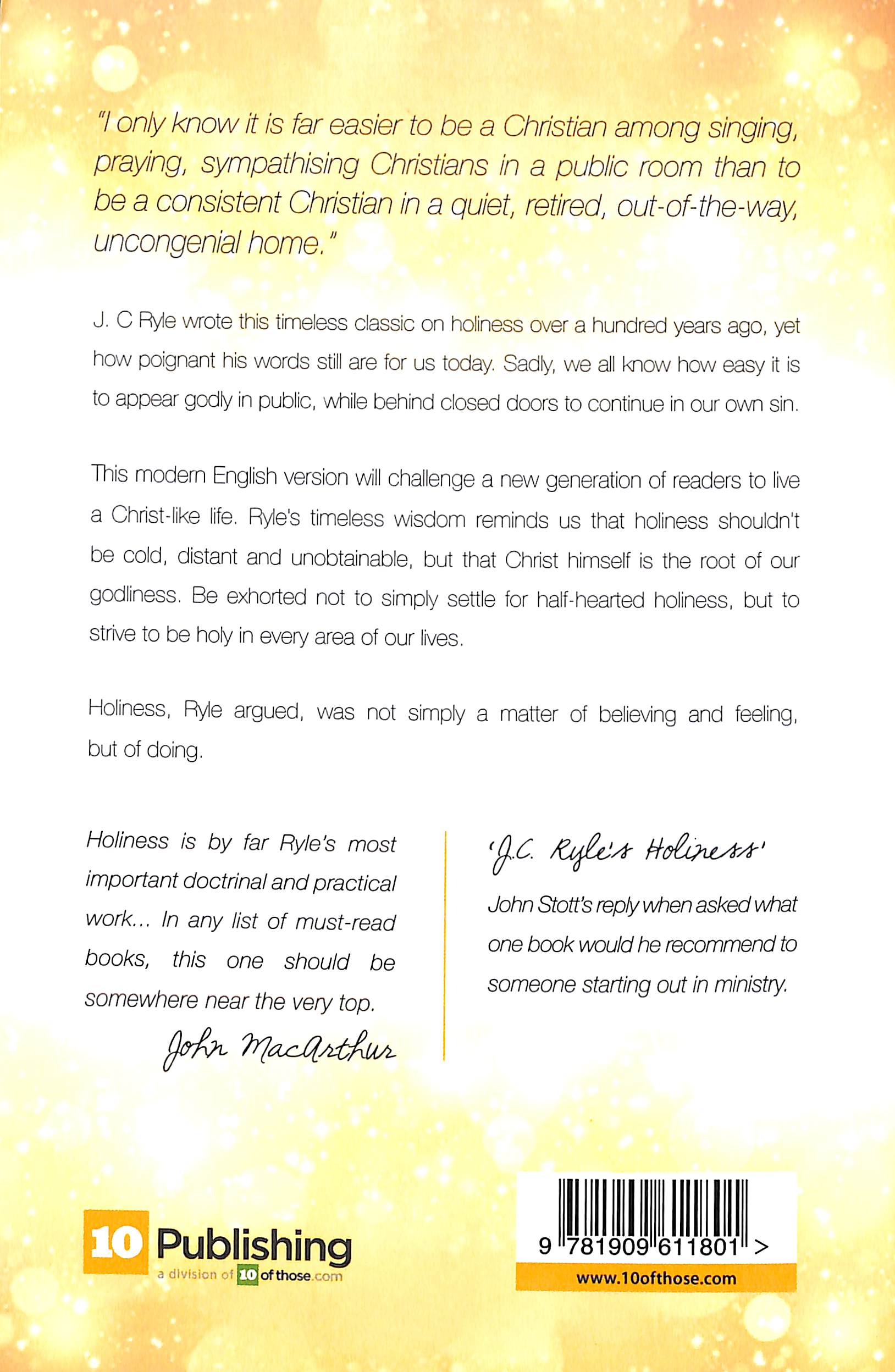 Holiness: Its Nature, Hindrances, Difficulties and Roots (Modern English Version)