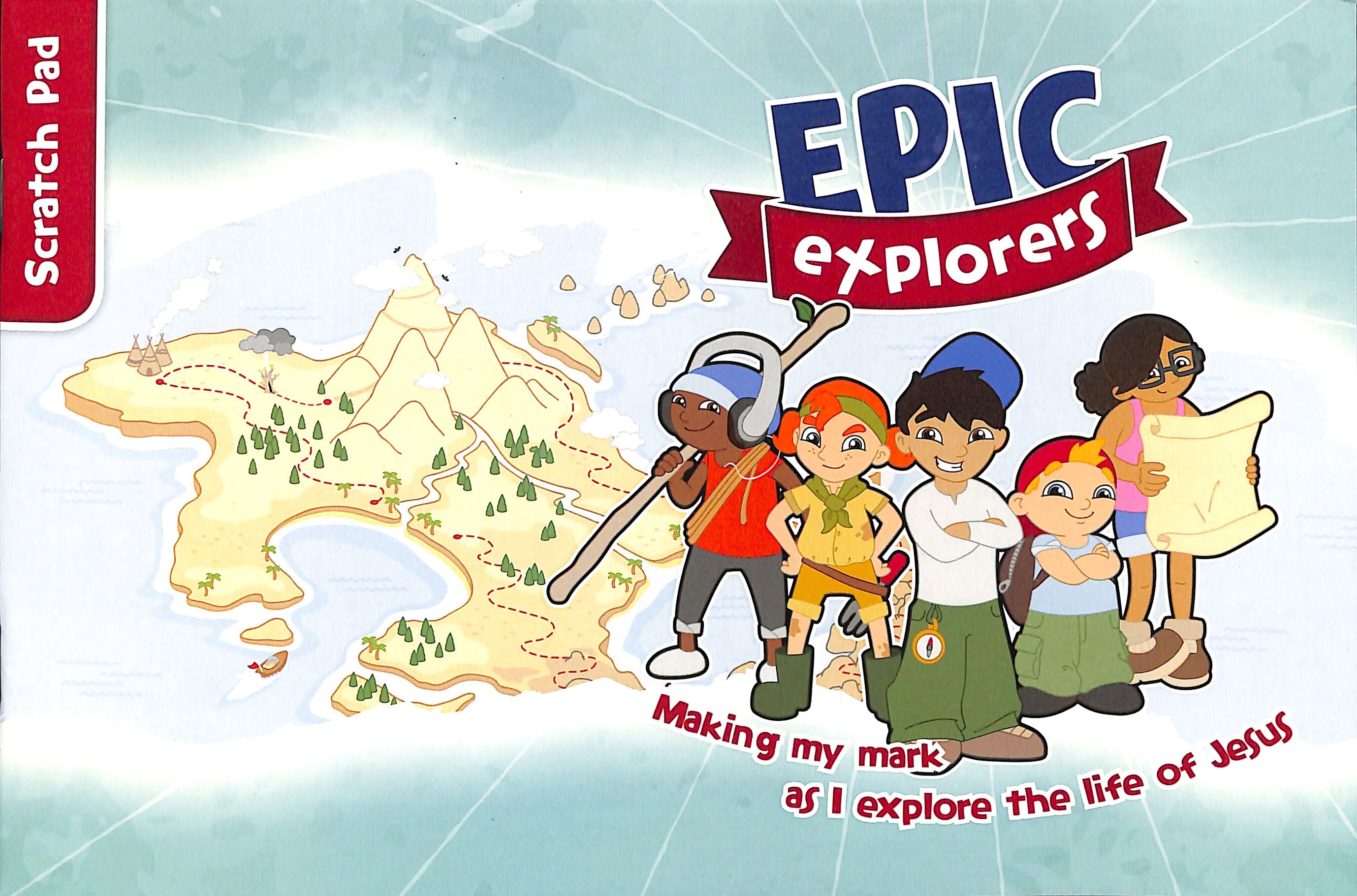 Epic Explorers Scratch Pad (Ages 4-7)