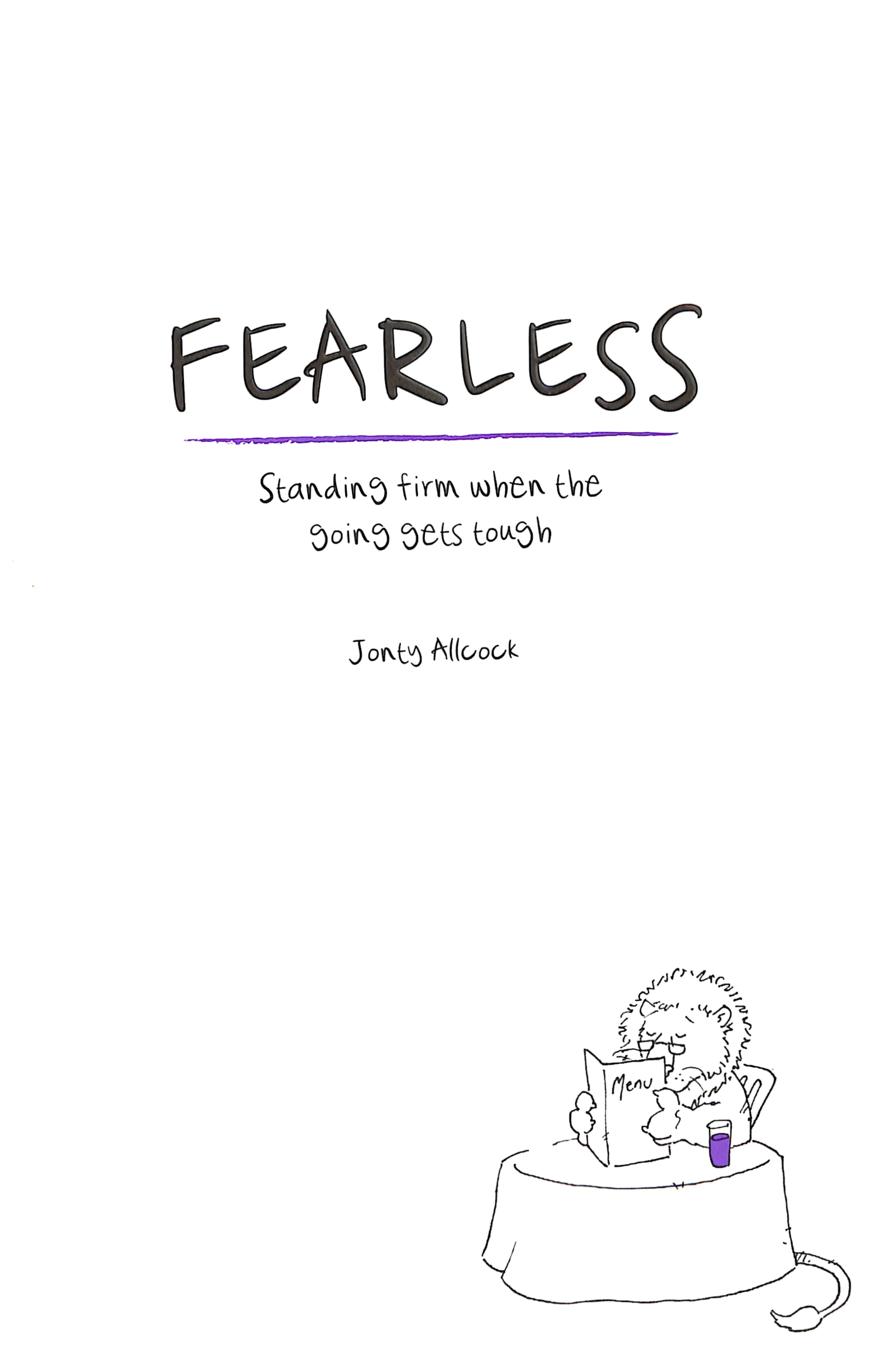 Fearless: Standing Firm When the Going Gets Tough