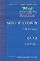 What the Bible Teaches: Song of Solomon and Isaiah (#15 in Ritchie Old Testament Commentaries Series)