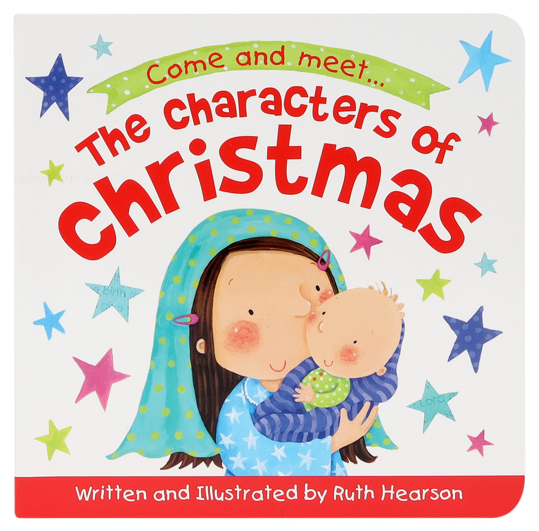 The Characters of Christmas (Board Book)