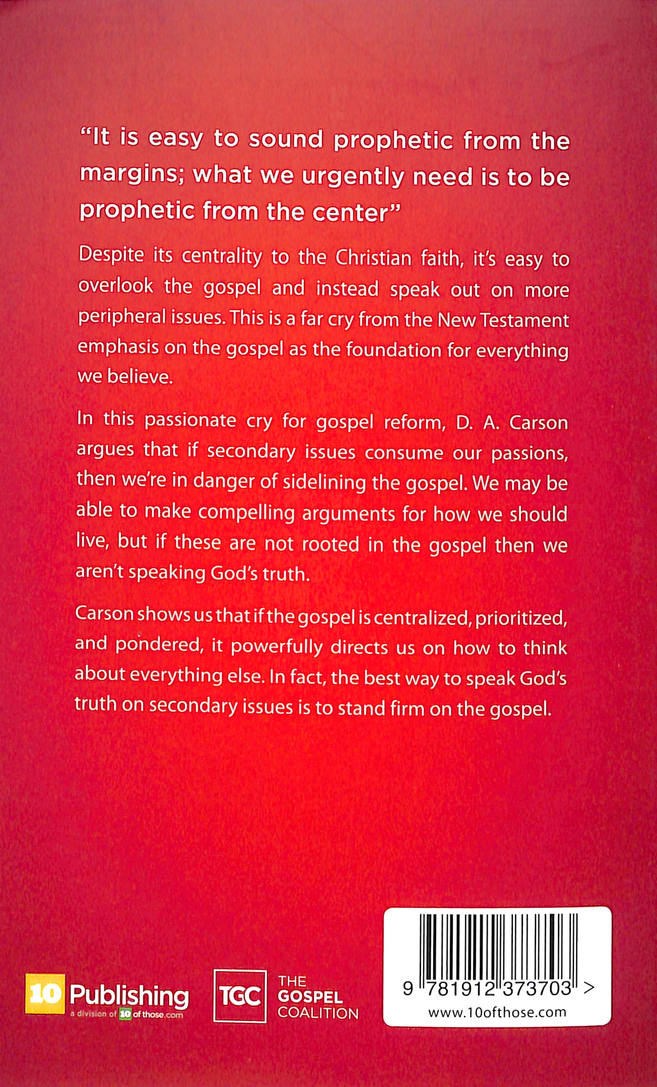 Prophetic From the Center