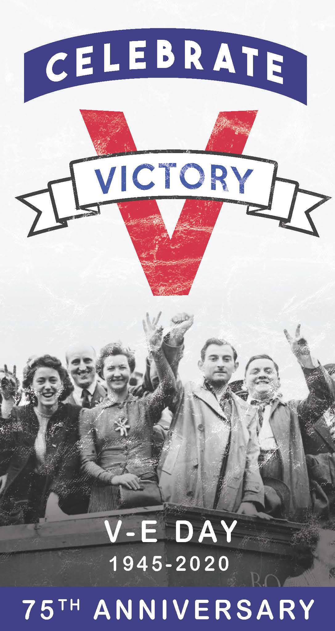 Celebrate VE Day (1945-2020 75th Anniversary) (50 Pack)