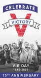 Celebrate VE Day (1945-2020 75th Anniversary) (50 Pack)