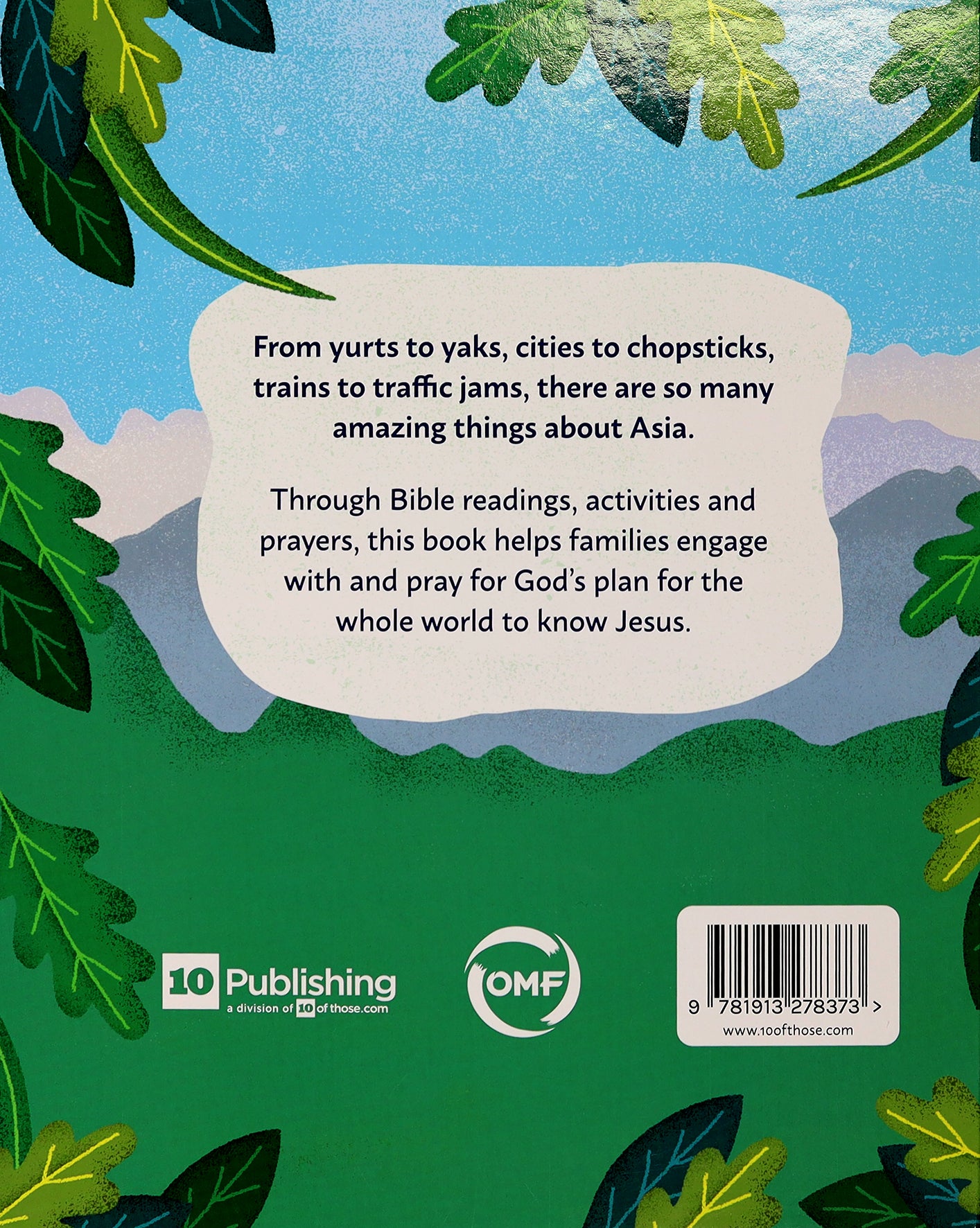 A Taste of Asia: 21 Devotional Adventures For the Family