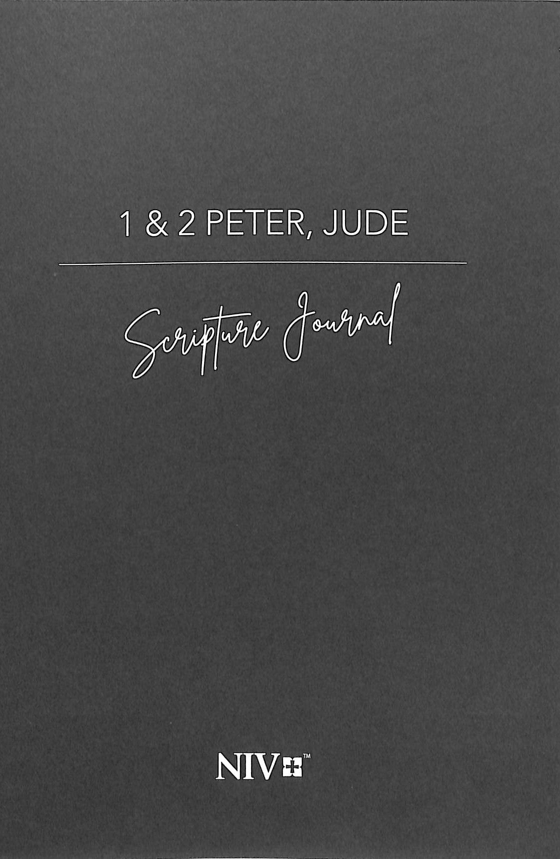 NIV Scripture Journal: 1 & 2 Peter & Jude