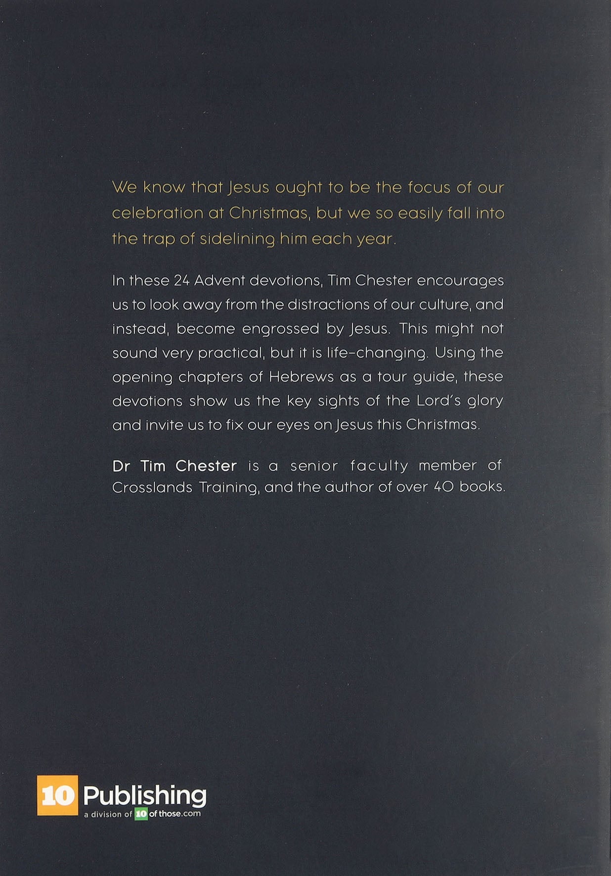 Fixated: Advent Meditations From the Book of Hebrews