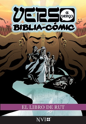Nvi Verso a Verso Biblica-Comic Libro De Rut (Word For Word Bible Comic Book of Ruth) (Word For Word Bible Comic Series)