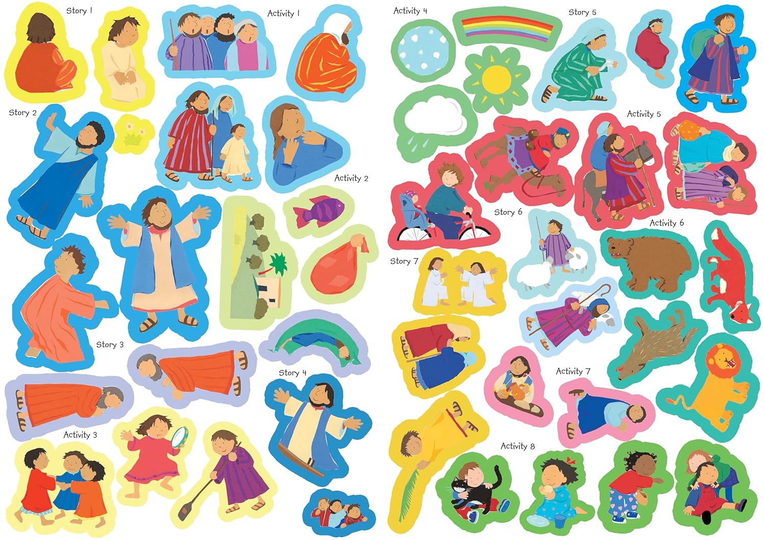 My Very First Story of Jesus Sticker Book