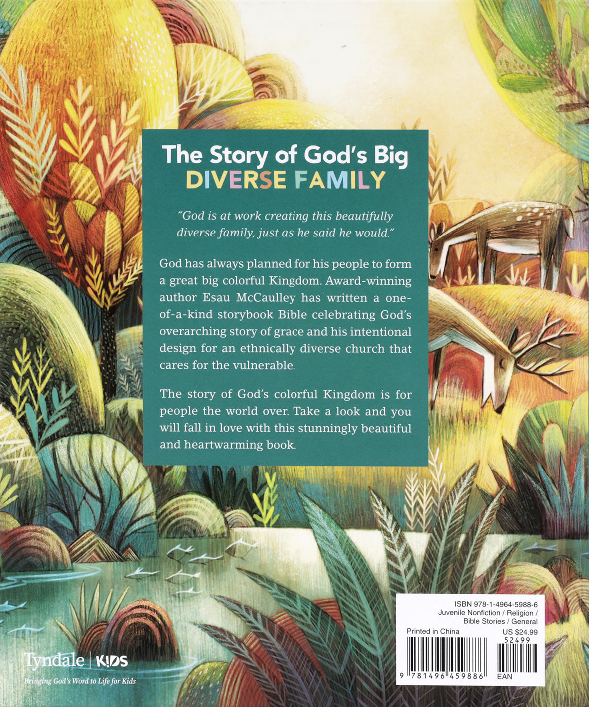 God's Colourful Kingdom Storybook Bible: The Story of God’s Big Diverse Family