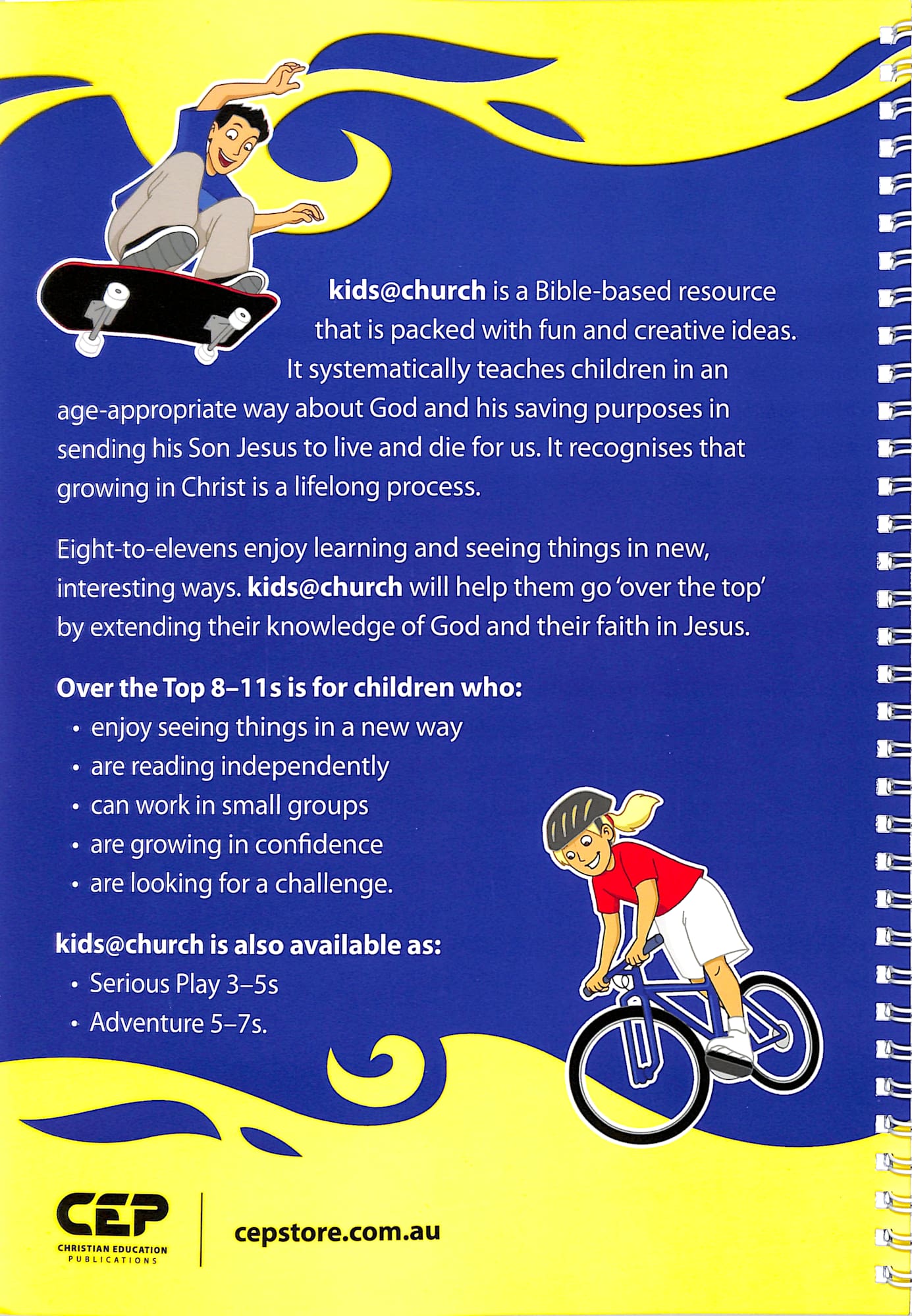 Kids@Church 01: Ot1 Ages 8-11 Teacher's Manual (Over the Top) (Kids@church Curriculum Series)