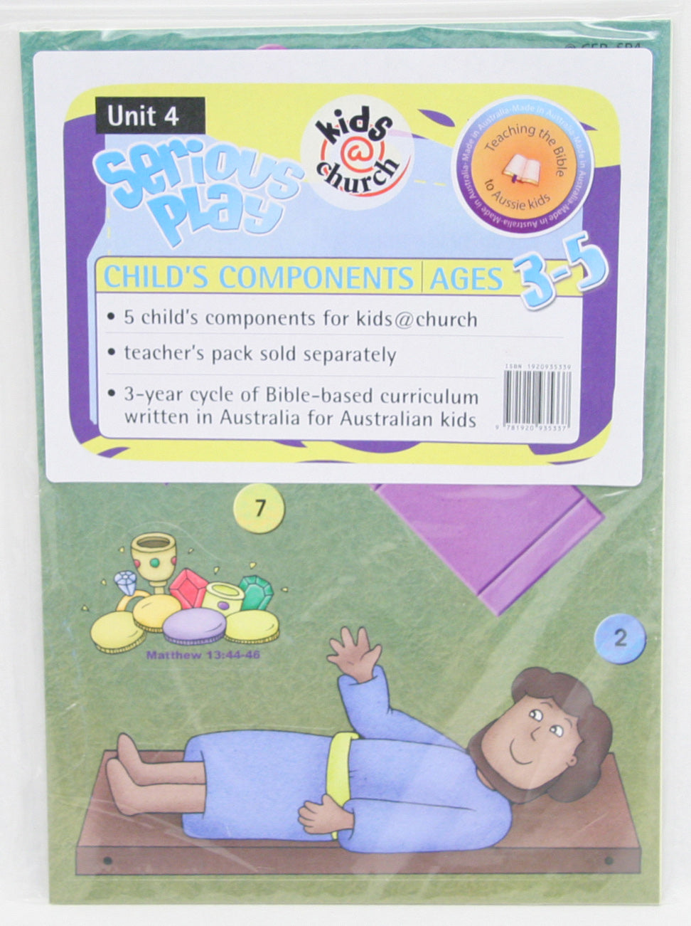 Kids@Church 04: Sp4 Ages 3-5 Child Component (Serious Play) (Kids@church Curriculum Series)
