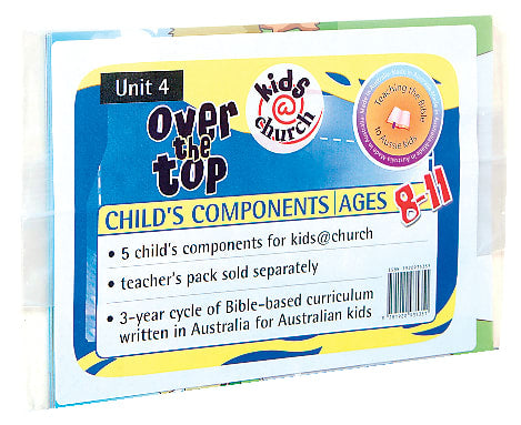 Kids@Church 04: Ot4 Ages 8-11 Child Component (Over the Top) (Kids@church Curriculum Series)