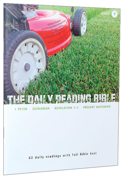 1 Peter, Zechariah, Revelation 1-3, Present Suffering (#07 in Daily Reading Bible Series)