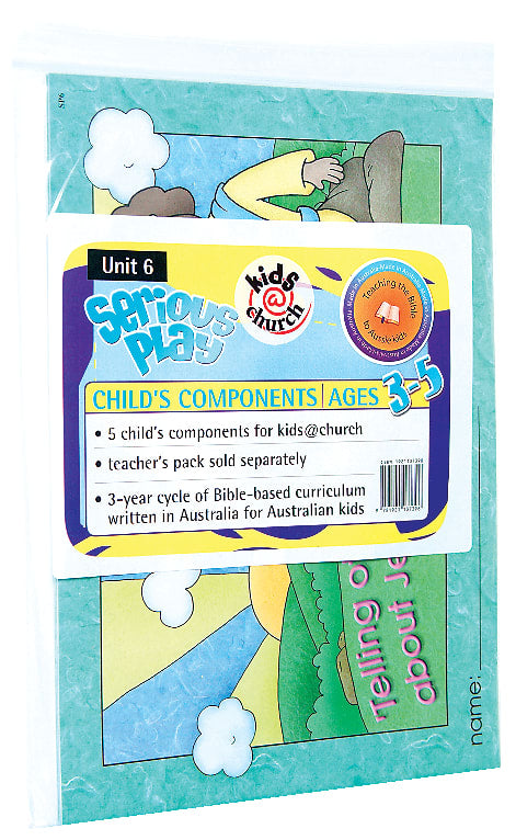 Kids@Church 06: Sp6 Ages 3-5 Child Component (Serious Play) (Kids@church Curriculum Series)