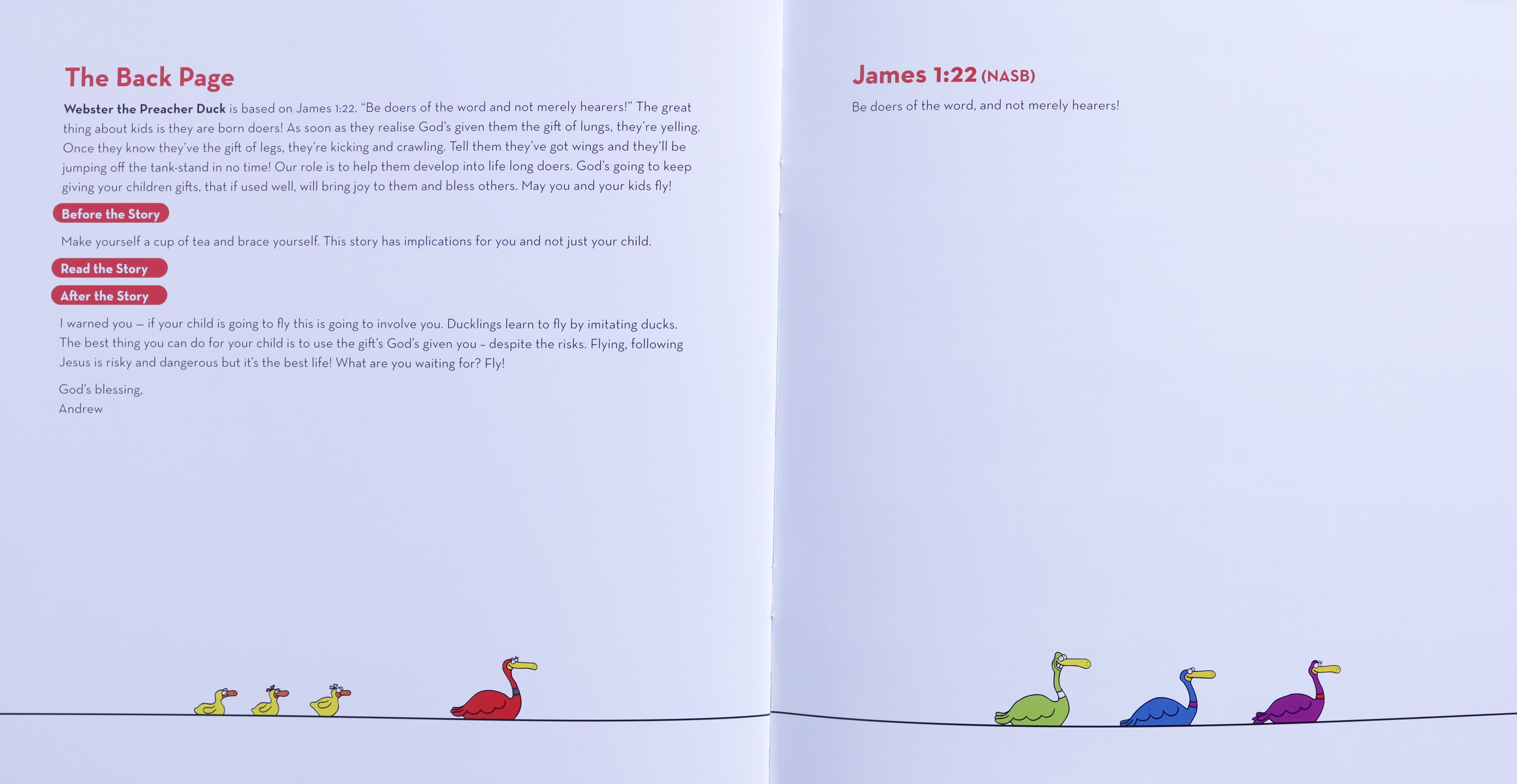 Webster, the Preacher Duck (Lost Sheep Series)