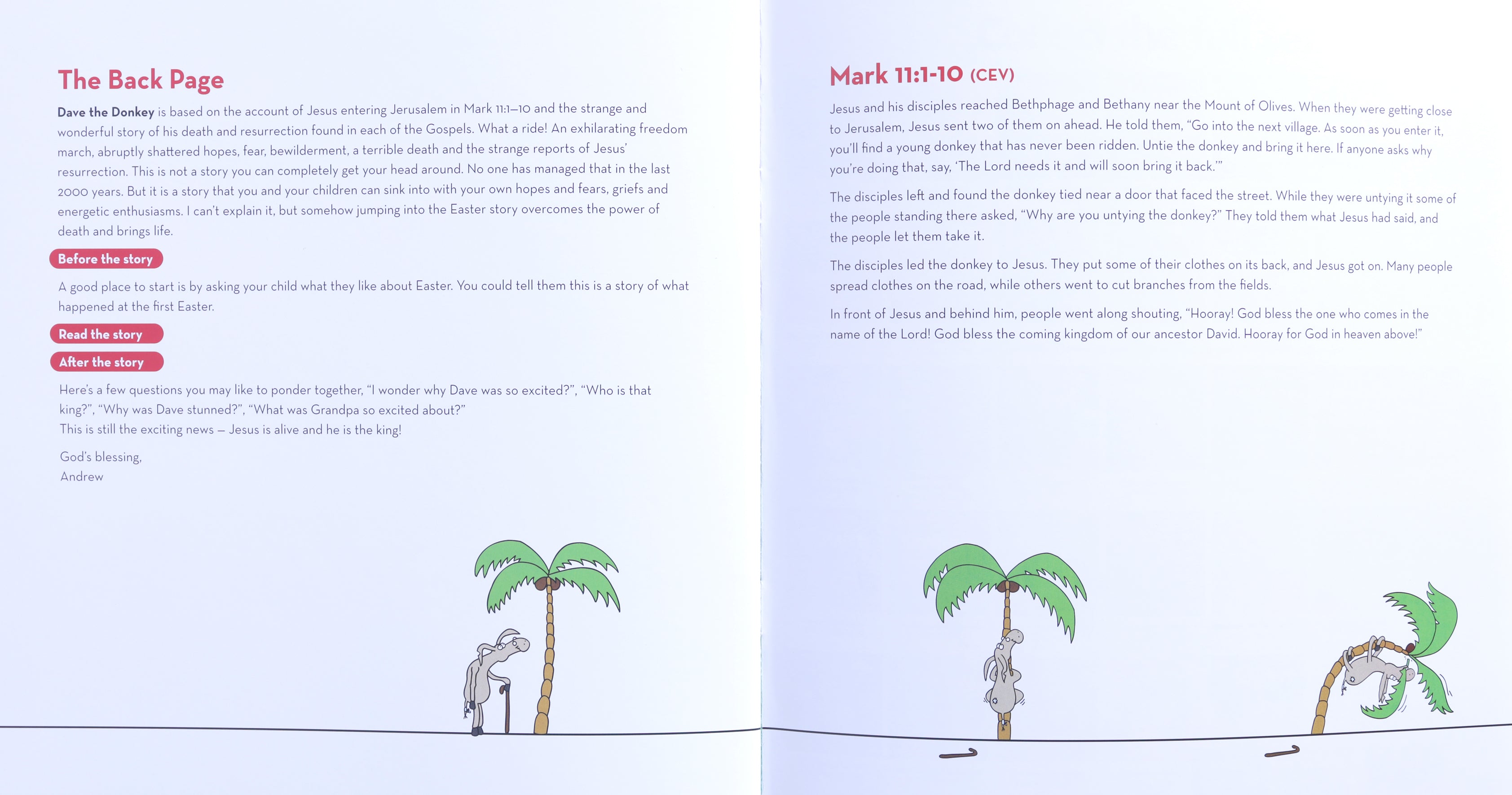 Easter Story: Dave the Donkey (Lost Sheep Series)