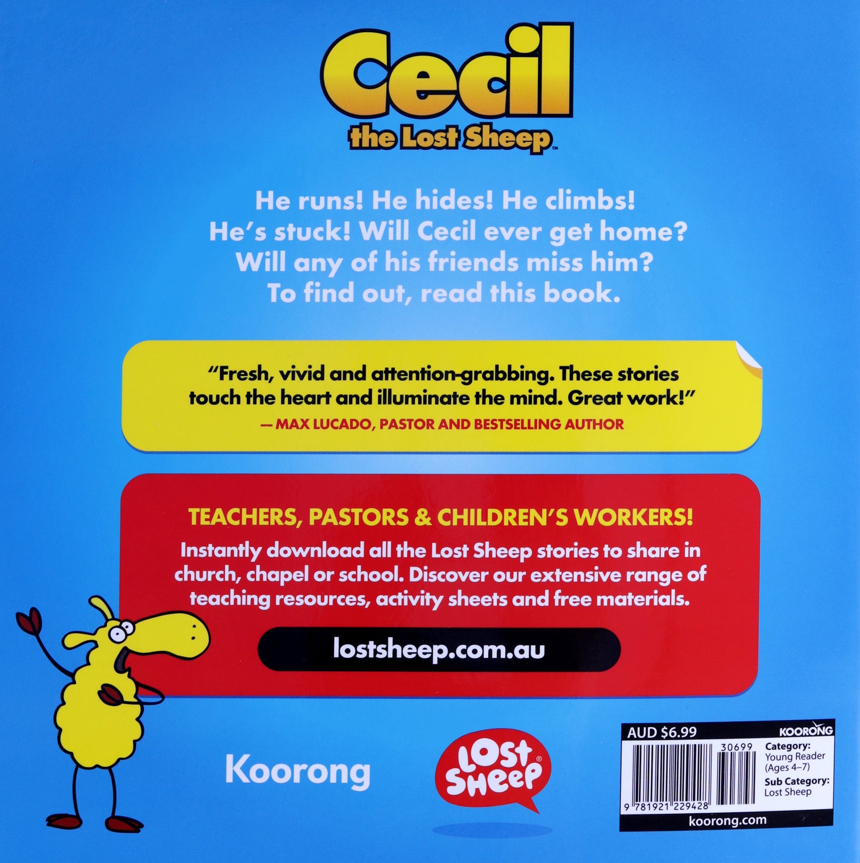 Cecil, the Lost Sheep (Lost Sheep Series)