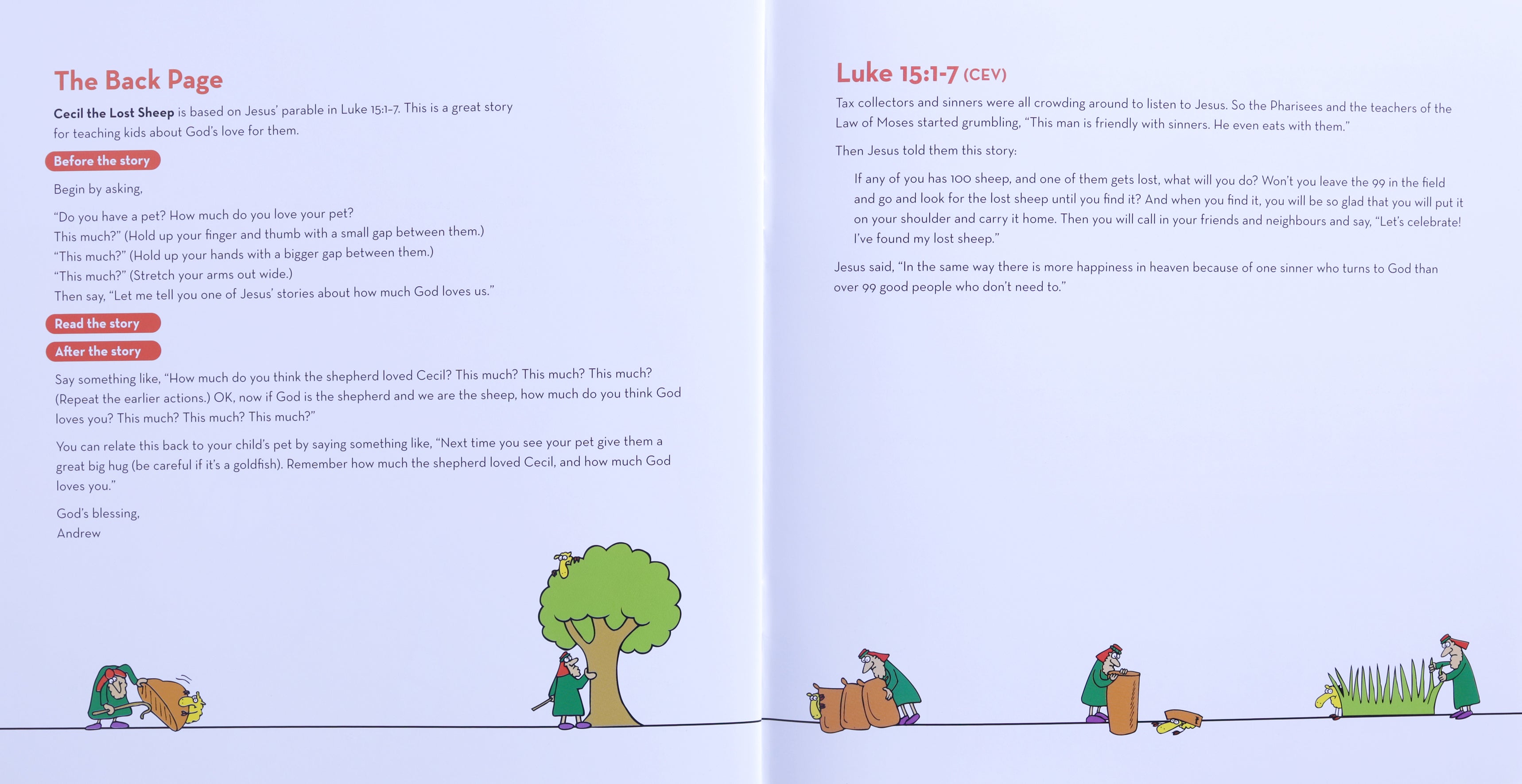 Cecil, the Lost Sheep (Lost Sheep Series)