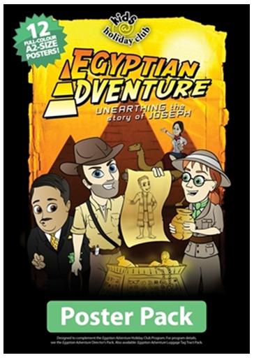 Poster Pack (12 X A2 Posters) (Egyptian Adventure Series)