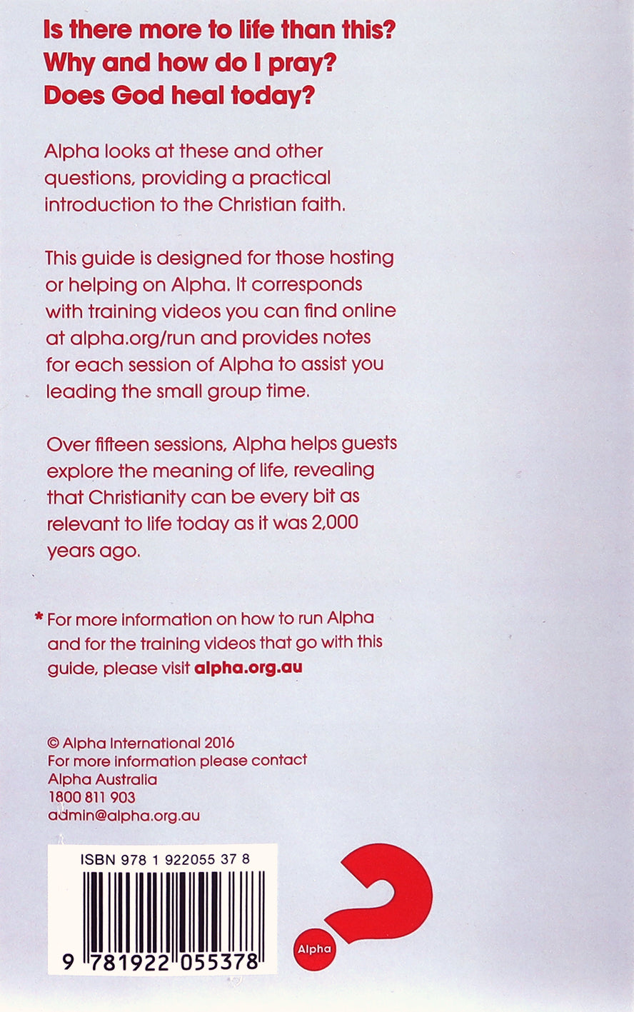 Team Guide (2021) (Alpha Course)
