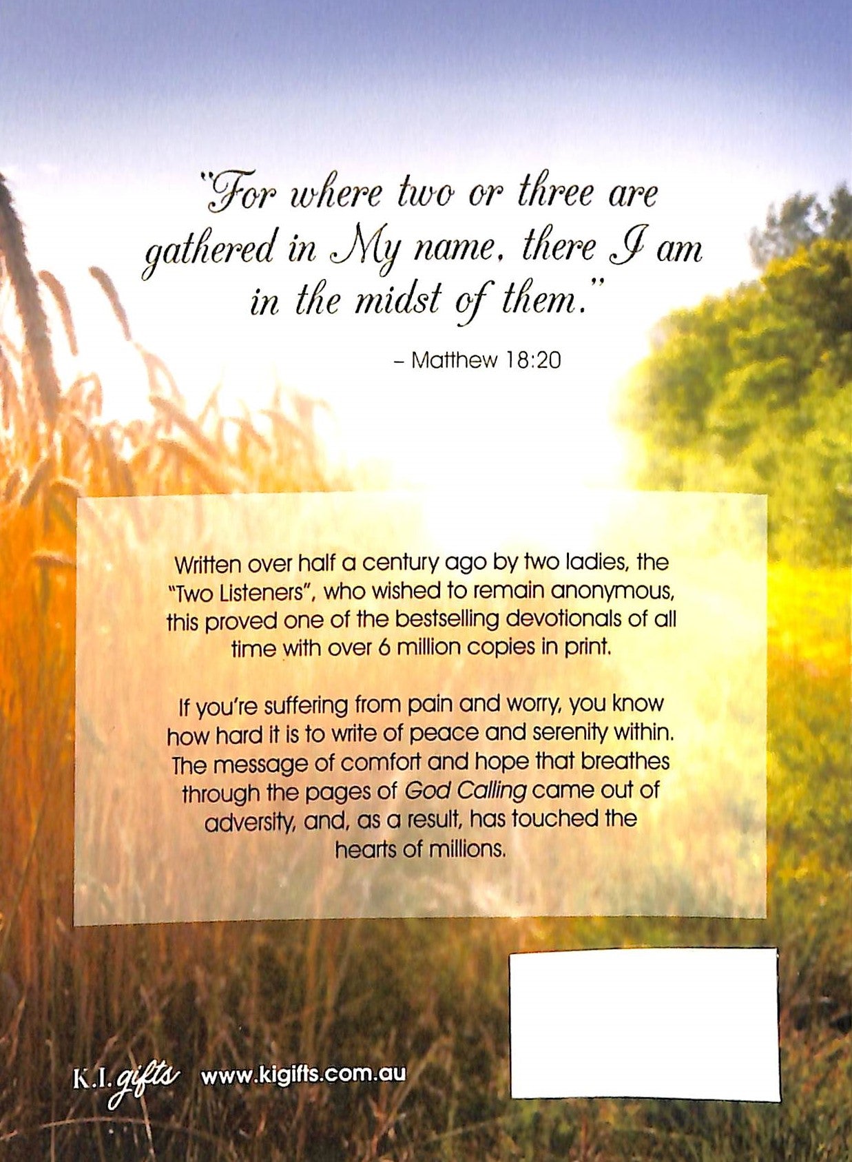 God Calling: A Daily Devotional