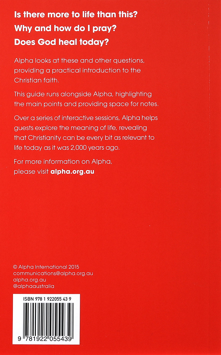 Alpha Guide: Why Am I Here?  (Revised 2021) (Alpha Course Series)