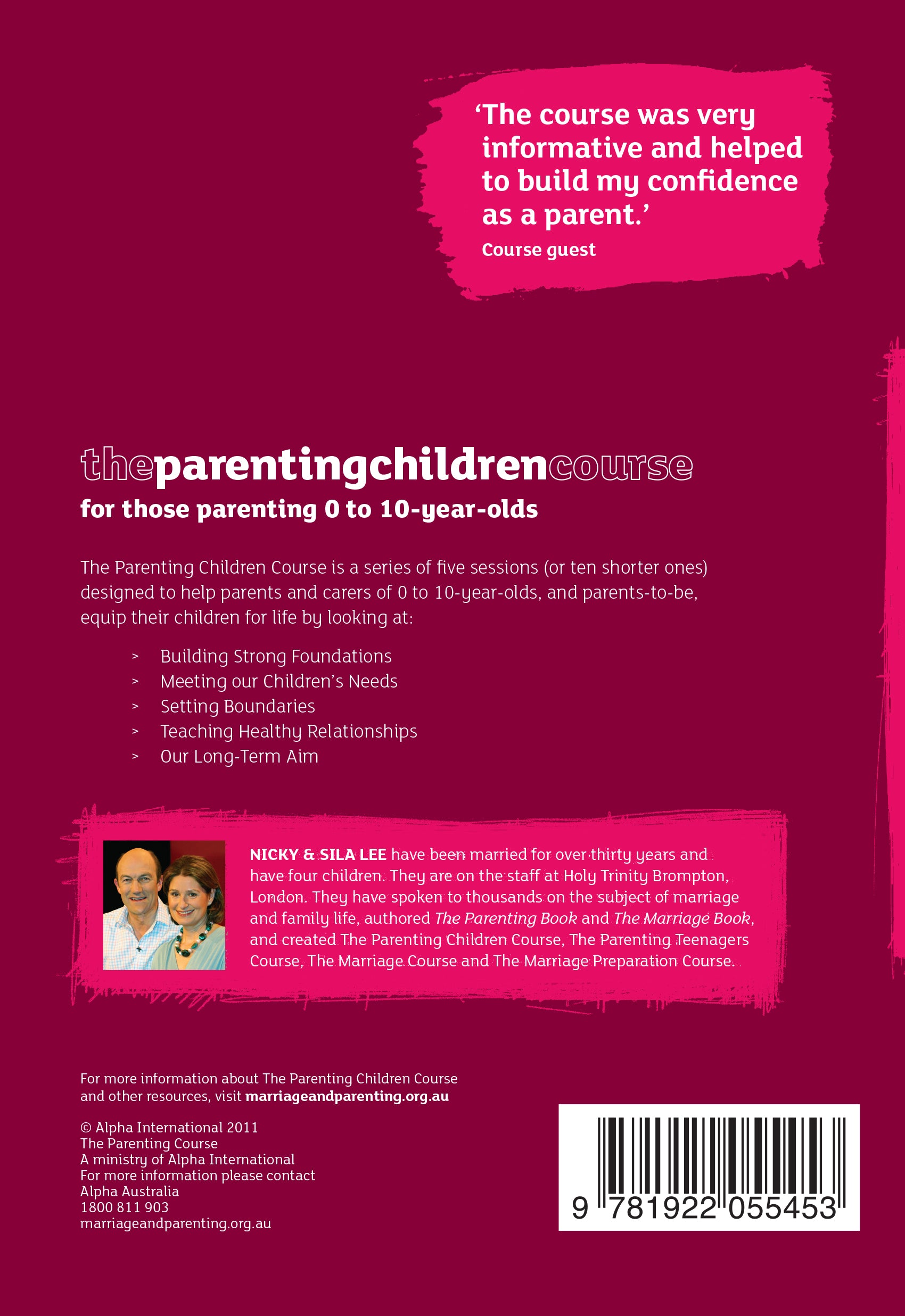 The Parenting Children Course (Guest Manual) (Parenting Course)