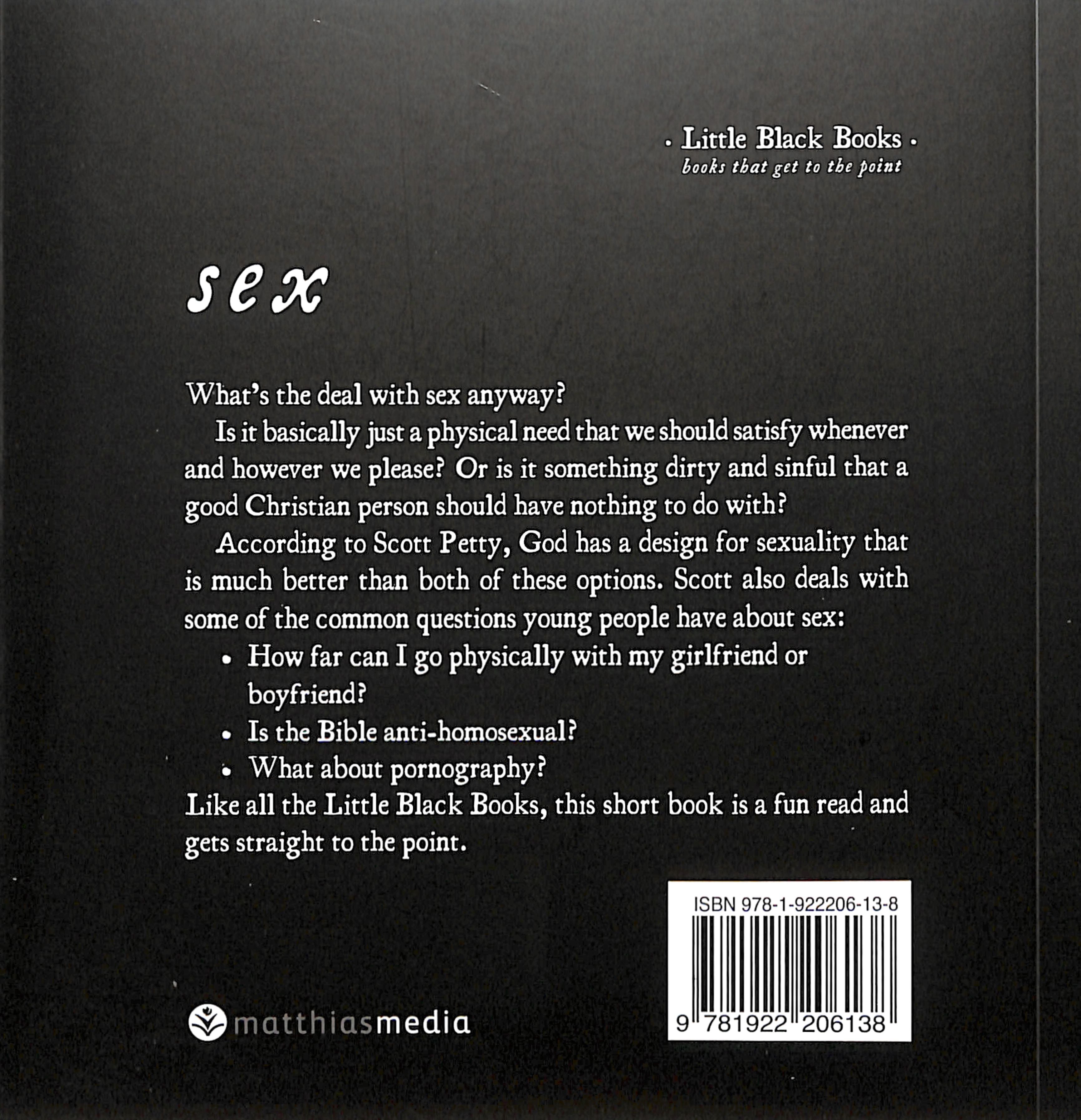 Sex (2nd Edition) (Matthias Little Black Book Series)