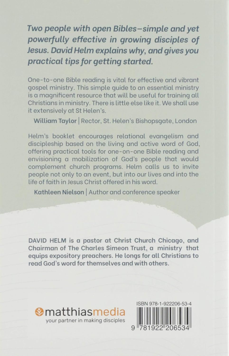 One To One Bible Reading