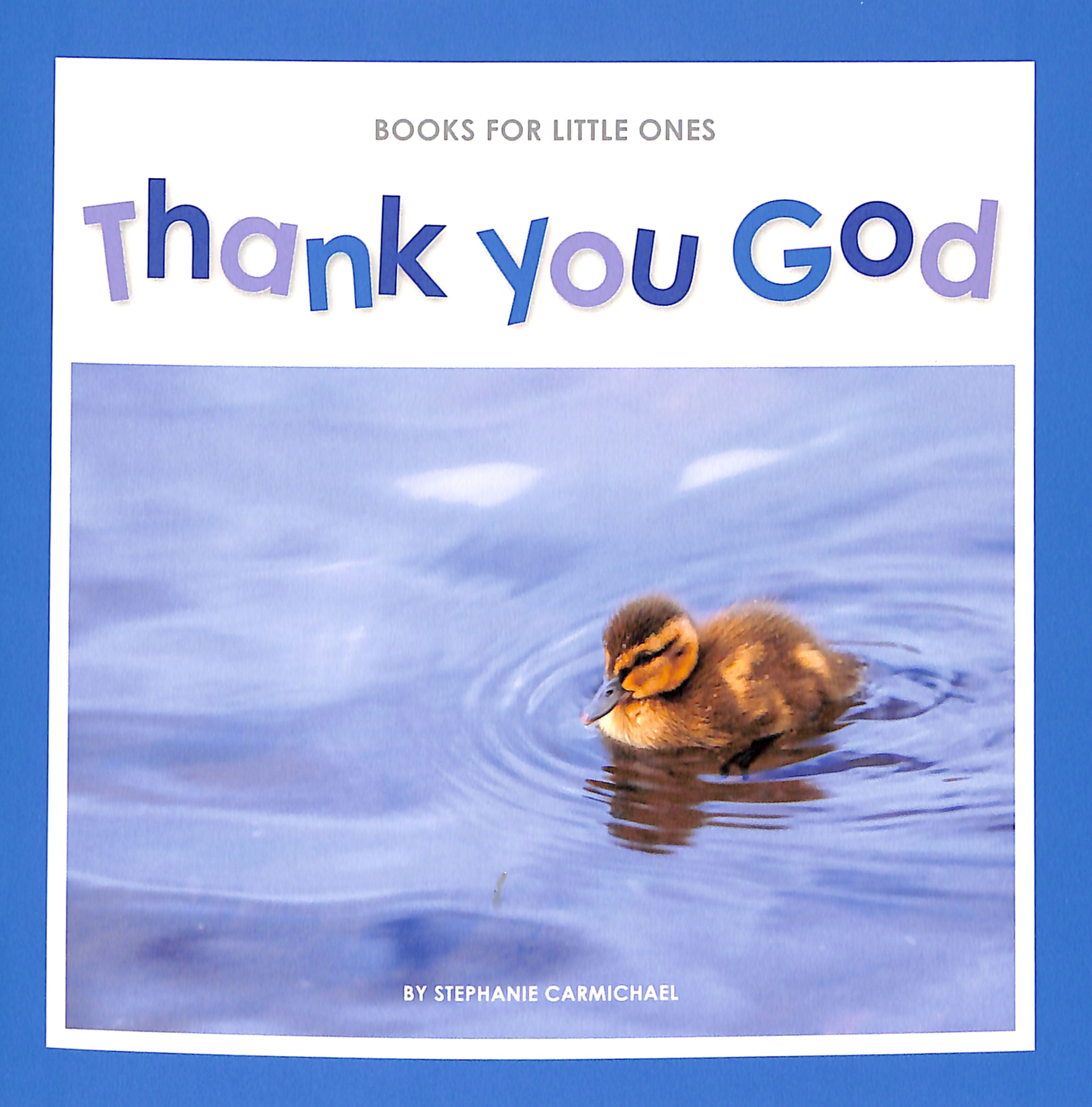 Thank You God (Books For Little Ones Series)