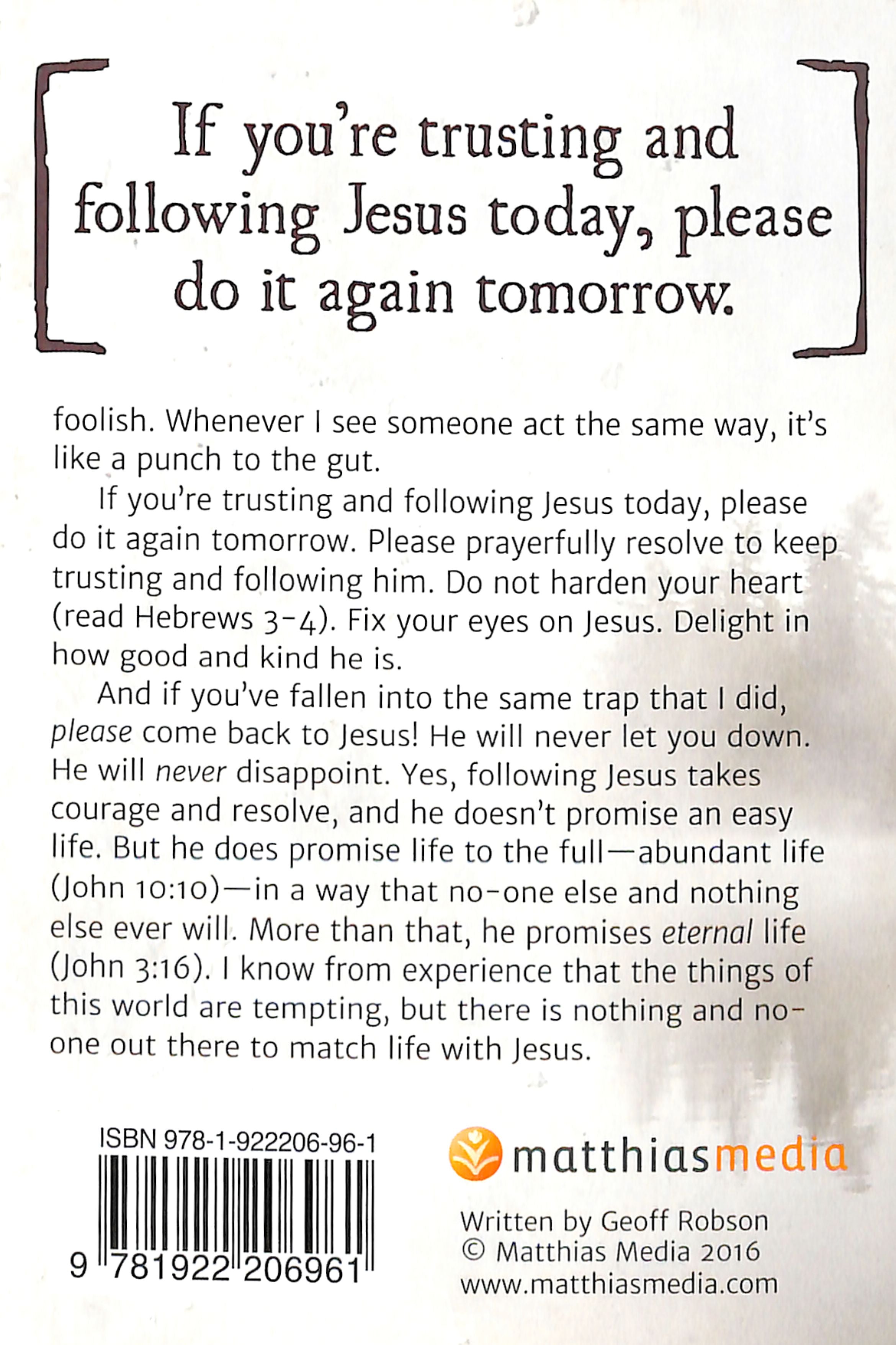 Giving Up on Jesus