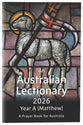 2026 Australian Lectionary (Year A) : Anglican Prayer Book For Australia