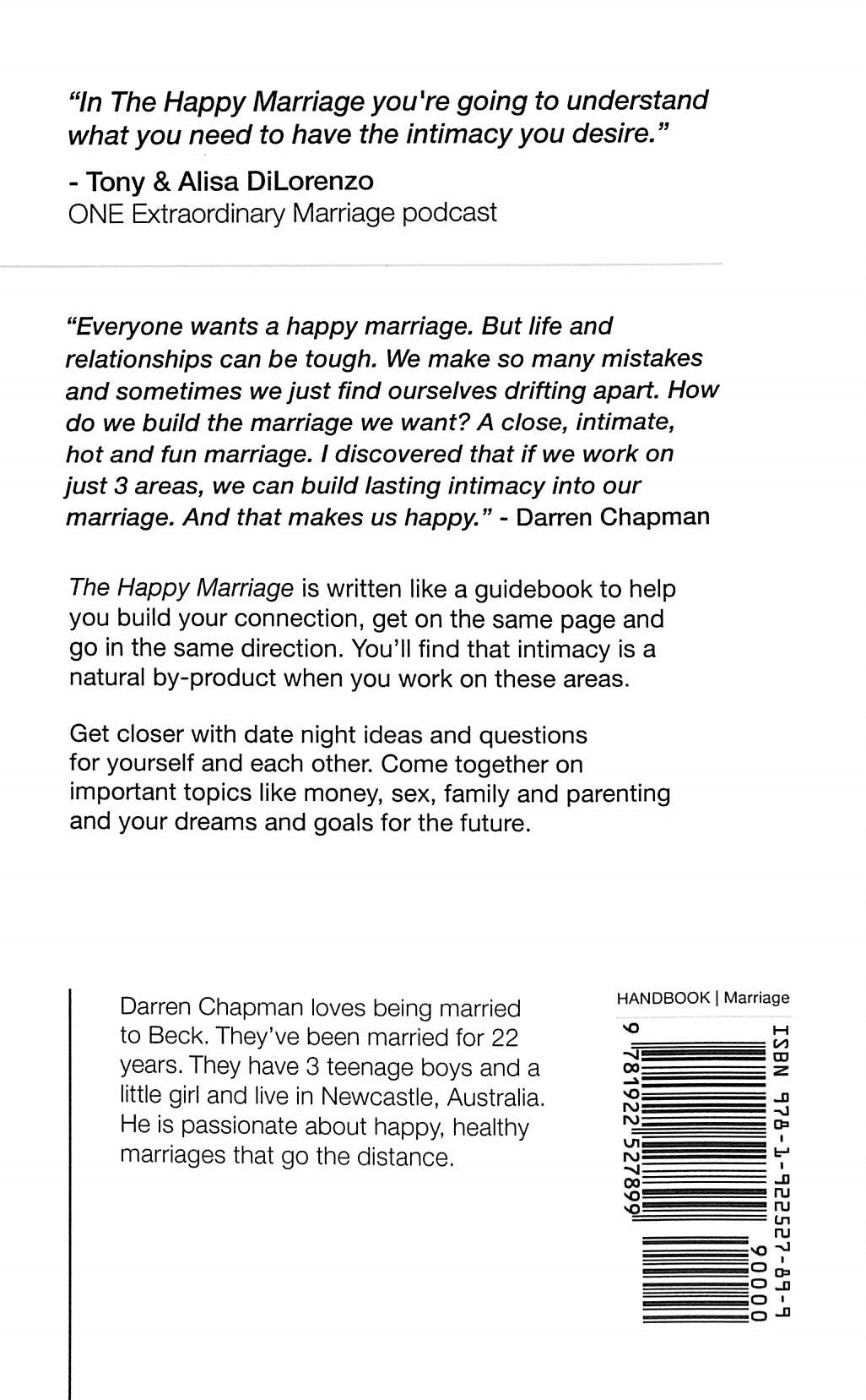 The Happy Marriage: A Guidebook to Intimacy and Closeness